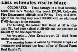 Ritz Hotel (The Ritz) - Mar 1976 Total Loss (newer photo)
